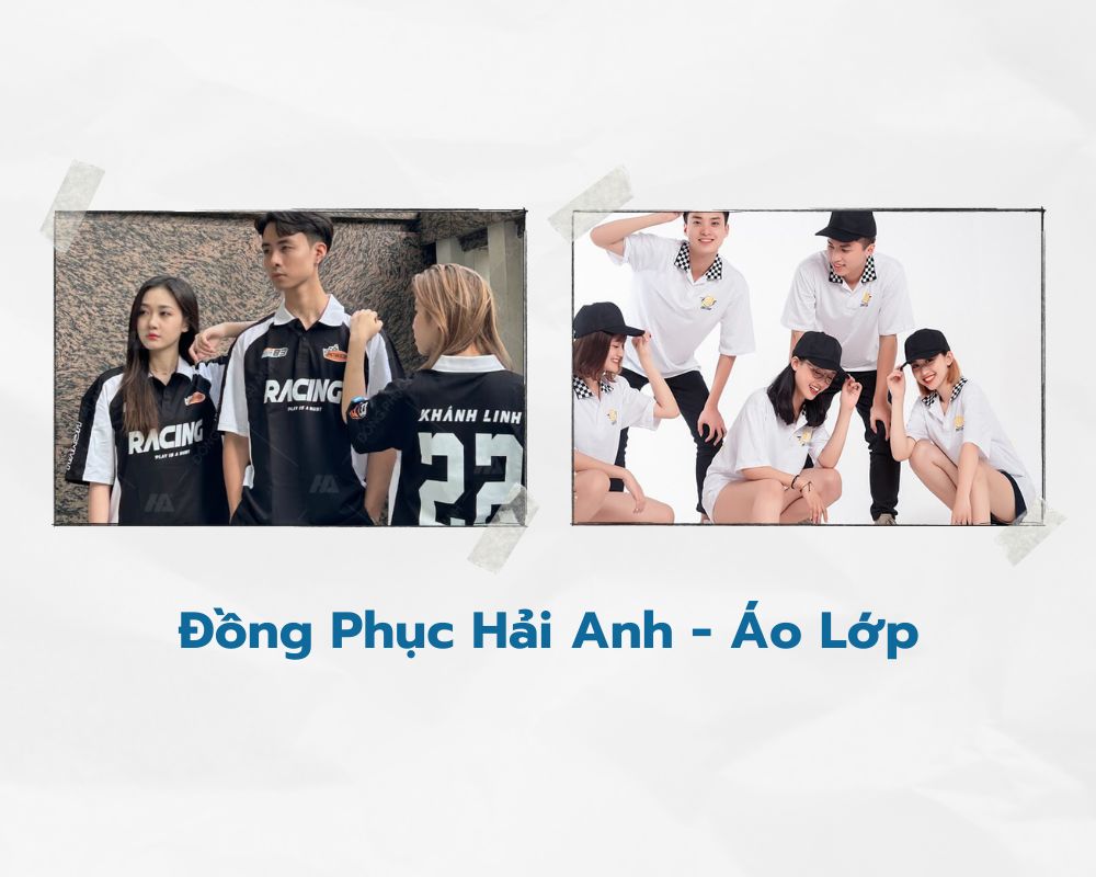 Mẫu áo lớp của công ty Đồng Phục Hải Anh